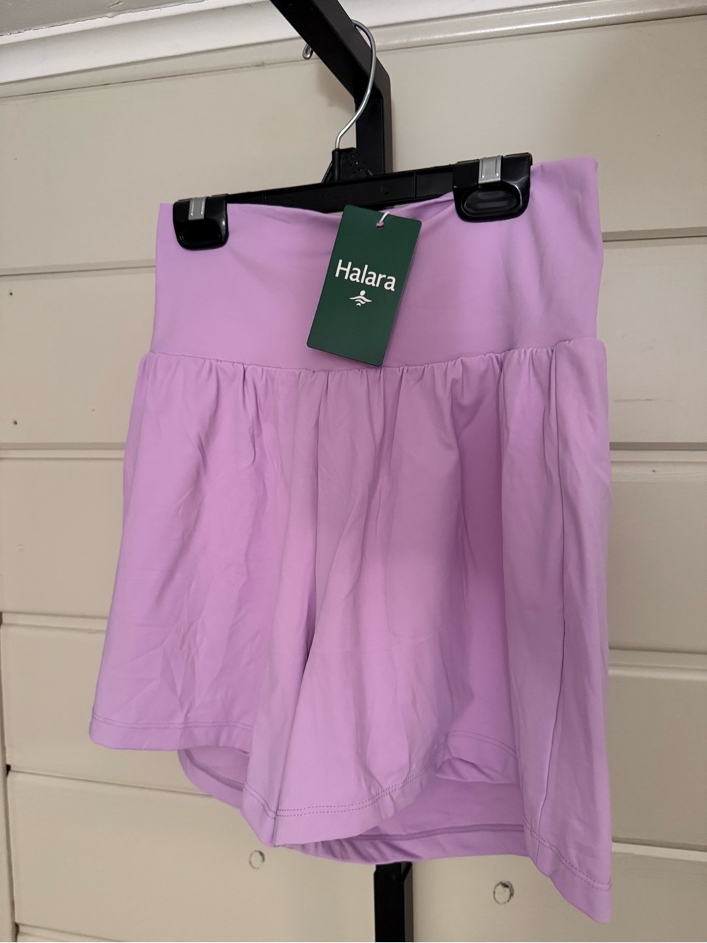 HALARA Lilac double layer Shorts